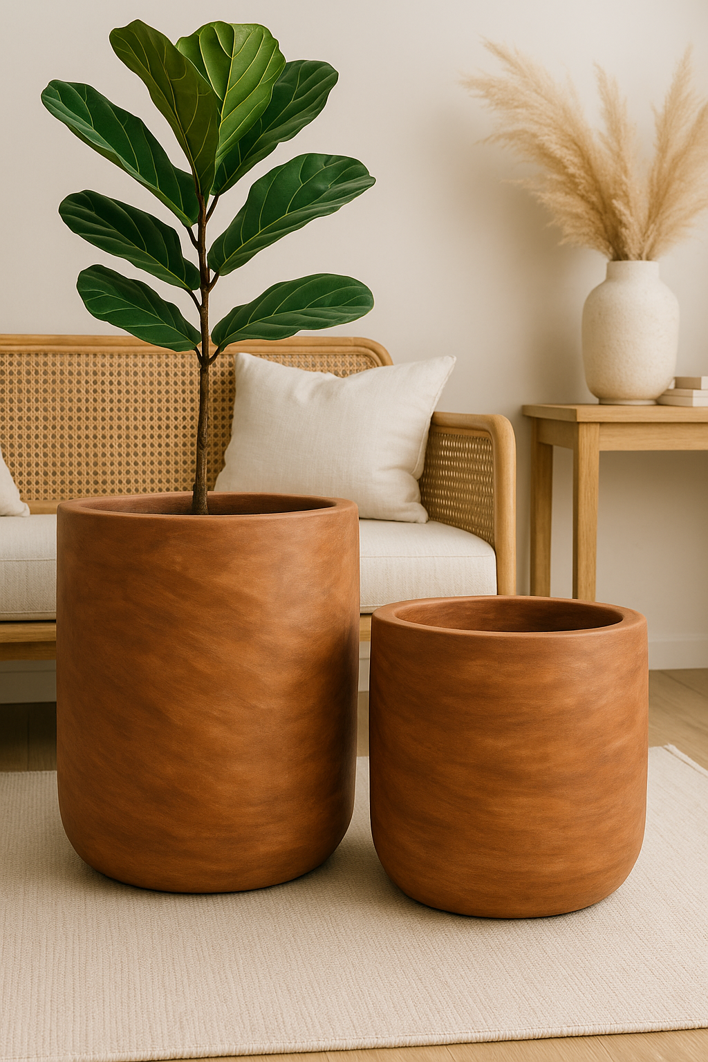 Altea Planter 2 sizes, 2 finishes