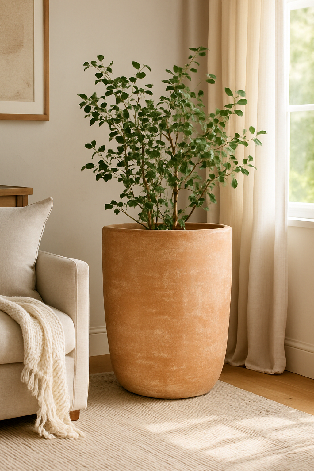 Altea Planter 2 sizes, 2 finishes